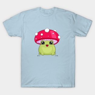 Frog and mushroom T-Shirt
